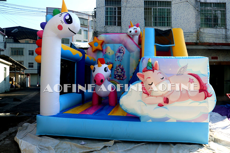 Unicorn Castle Slide Afc163