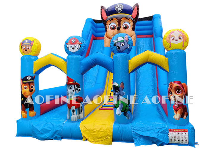 Patrol Dog Inflatable Slide Afs264