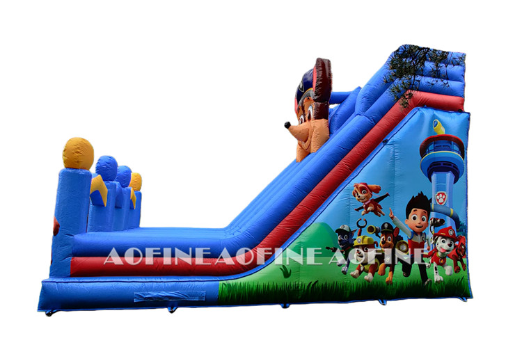 Patrol Dog Inflatable Slide Afs264